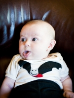 addie tongue out