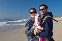 ellen-steve-addie-beach