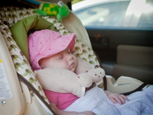 Addie In Car